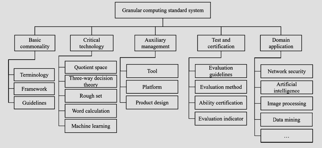 Standardization Strategy of Granular Computing